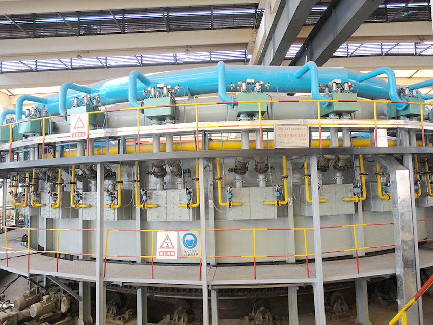 天然氣雙蓄熱環(huán)形加熱爐